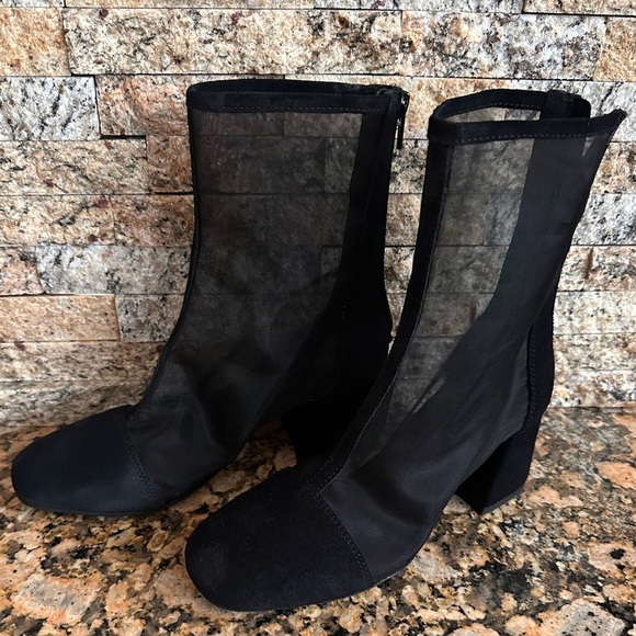 FREE PEOPLE Wisteria Cap Toe Bootie Black - Picture 7 of 12